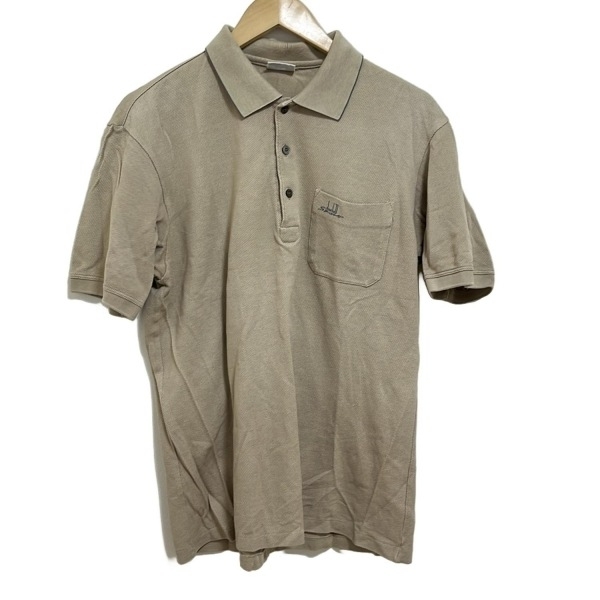 ダンヒル dunhill/ALFREDDUNHILL 半袖ポロシャツ サイズL - グレーベージュ メンズ Sport トップス拍卖