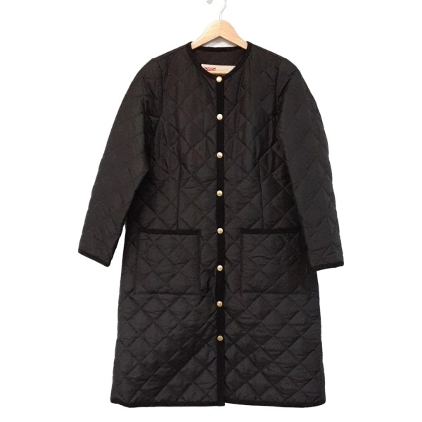 トラディショナルウェザーウェア TRADITIONAL WEATHERWEAR サイズ32 S - 黒 レディース 長袖/キルティング/中綿/秋/冬 美品 コート拍卖