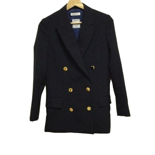 マディソンブルー MADISON BLUE サイズ00 XS - ダークネイビー レディース 長袖/ダブル/秋/冬 ジャケット拍卖