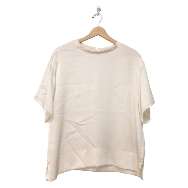 エポカ EPOCA 半袖カットソー サイズ40 M - アイボリー レディース クルーネック/シルク 美品 トップス拍卖