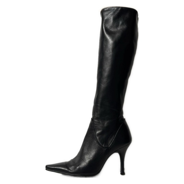 ダイアナ DIANA ロングブーツ 21 - レザー 黒 レディース 靴拍卖