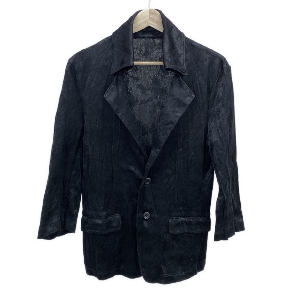 トルネードマート TORNADO MART サイズLL - 黒×ダークグレー メンズ 長袖/花柄/春/秋 美品 ジャケット拍卖