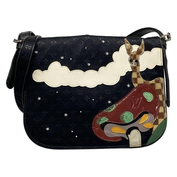 ルイヴィトン LOUIS VUITTON ショルダーバッグ M92273 ミュゼット ブラック SR0062 バッグ コントドゥフェ拍卖