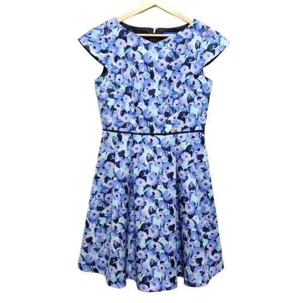 ブルーレーベルクレストブリッジ BLUE LABEL CRESTBRIDGE サイズ38 M - ライトブルー×ライトパープル×ダークネイビー レディース 美品拍卖