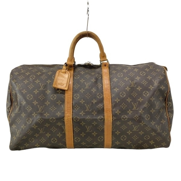 ルイヴィトン LOUIS VUITTON ボストンバッグ M41424 キーポル55 VI862 バッグ モノグラム拍卖