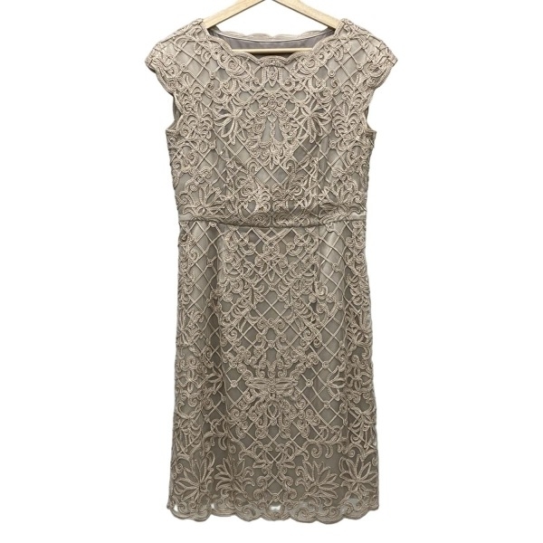 アナイ ANAYI サイズ38 M ベージュ レディース レース 美品 ワンピース拍卖