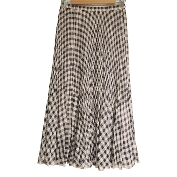 ユナイテッドアローズ UNITED ARROWS ロングスカート - ダークネイビー×ライトピンク×ライトグレー レディース 美品 ボトムス拍卖