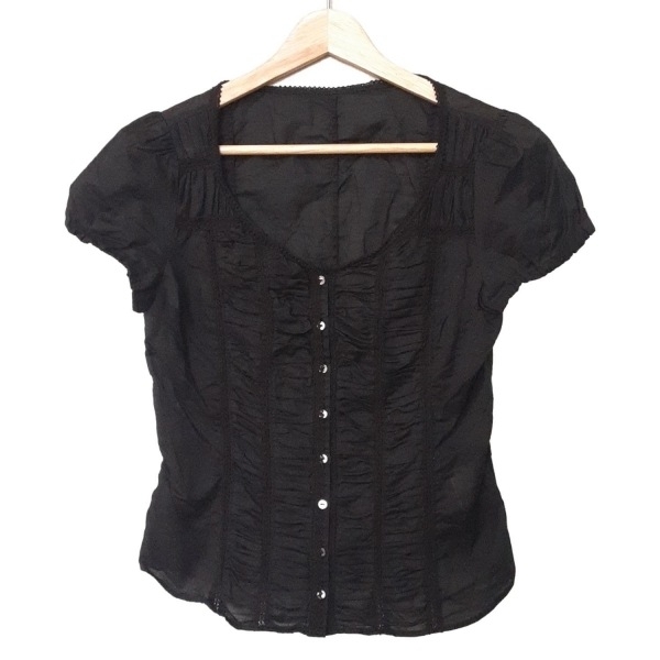 エポカ EPOCA 半袖シャツブラウス サイズ40 M - 黒 レディース 美品 トップス拍卖