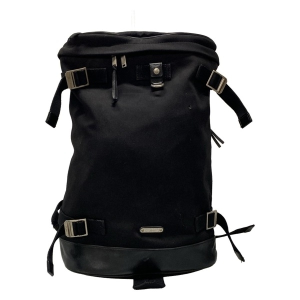 サンローランパリ SAINT LAURENT PARIS リュックサック/バックパック 484172 リビングトンレース コンバーティブルバックパック レザー 黒拍卖