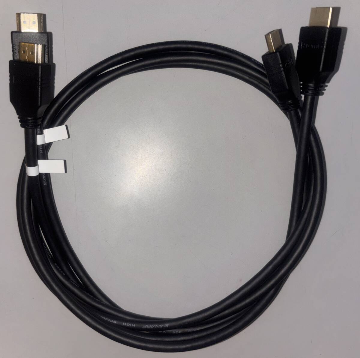 即決200円 中古品 CANARE HIGH SPEED HDMI Cable 1.4m ×2本拍卖