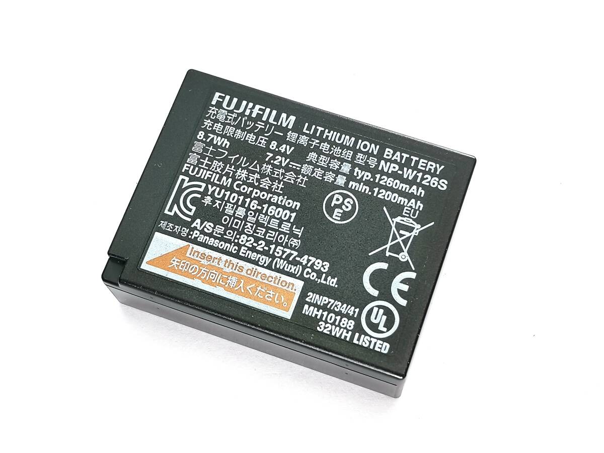 純正 バッテリー FUJIFILM NP-W126S 管理3拍卖