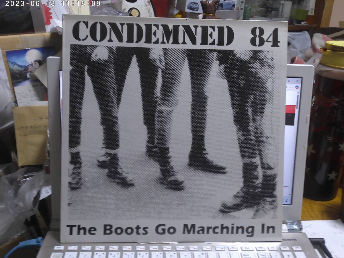 CONDEMNED 84 / BOOTS GO MARCHING IN U.K.LP RAC SKREWDRIVER NO REMORSE BRUTAL ATTACK IAN STUART SKULLHEAD SQUADRON WHITE NOISE拍卖
