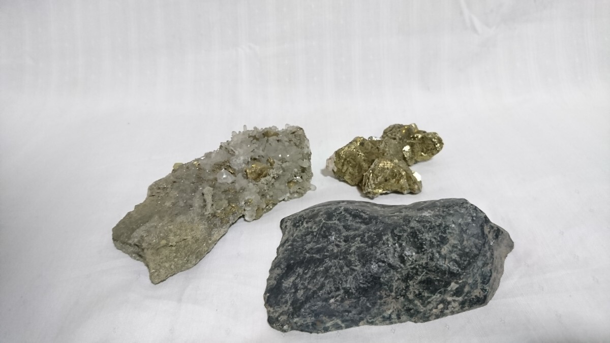 天然石 鉱石 鑑賞石 まとめ売り3点拍卖