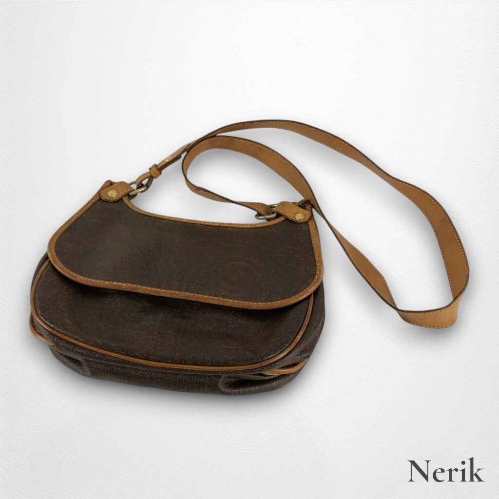 ETRO エトロ ショルダーバッグ ブラウン レディース ブランド 高級 茶 送料無料!拍卖