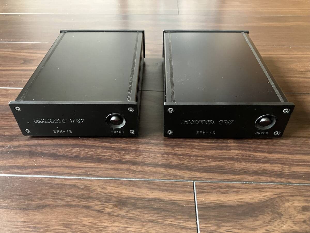 EL SOUND EPM-1W パワーアンプ 中古ペア拍卖