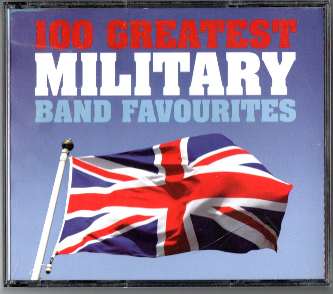 送料無料 吹奏楽CD 100グレイテスト・ミリタリー・バンド・フェイバリット 映画音楽 世界のマーチ 他拍卖