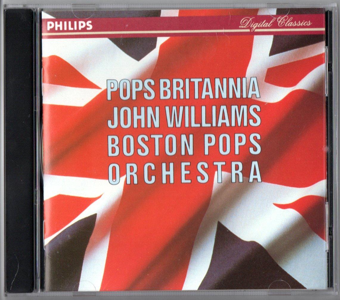 送料無料 CD ポップス・ブリタニア ジョン・ウィリアムズ&ボストン・ポップス・オーケストラ 蒸着仕様 米盤拍卖