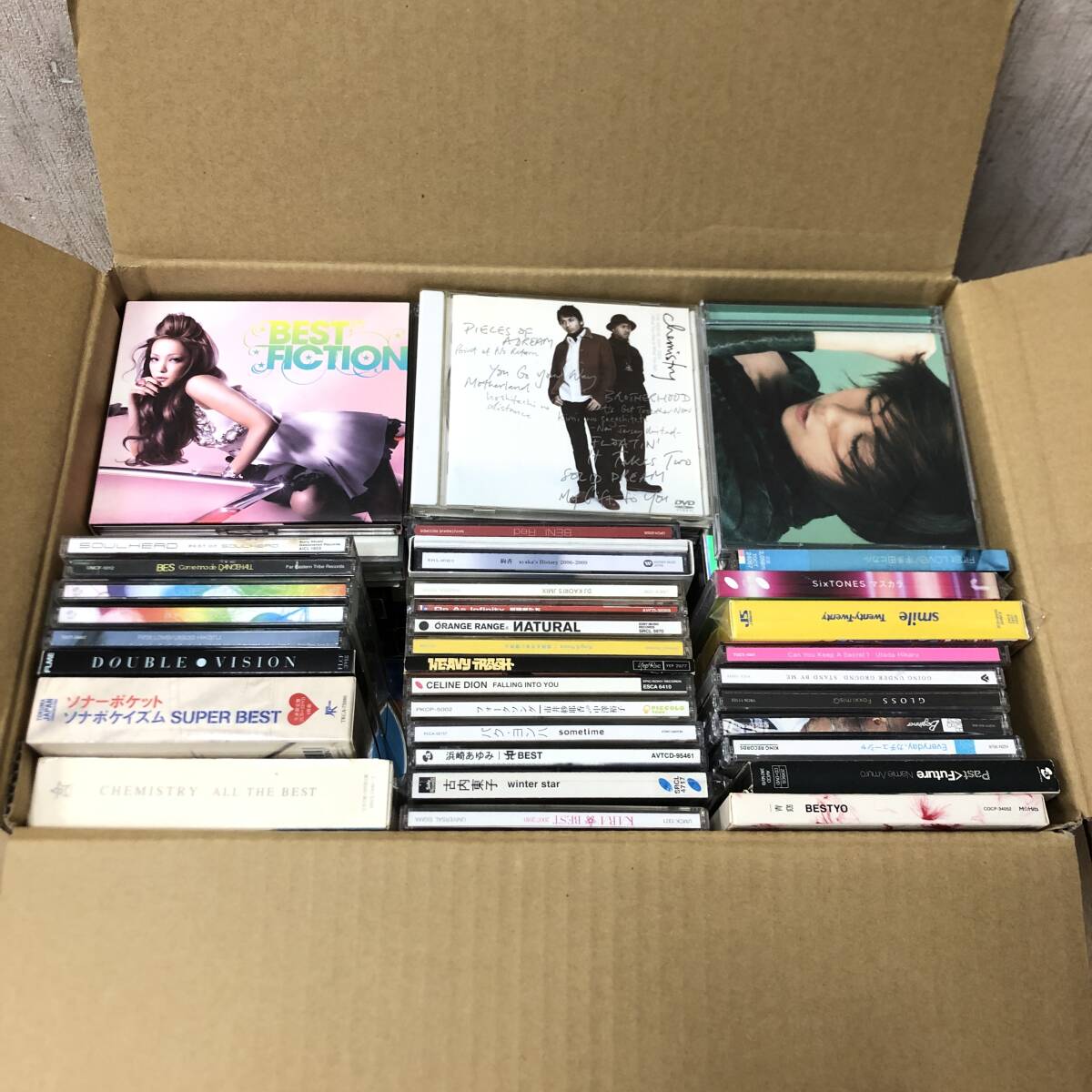 *【CD】大量まとめ 重量約10-14kg 枚数約80~140枚程度 閉店 在庫 中古 邦楽 洋楽 ジャンル色々 アルバム等拍卖