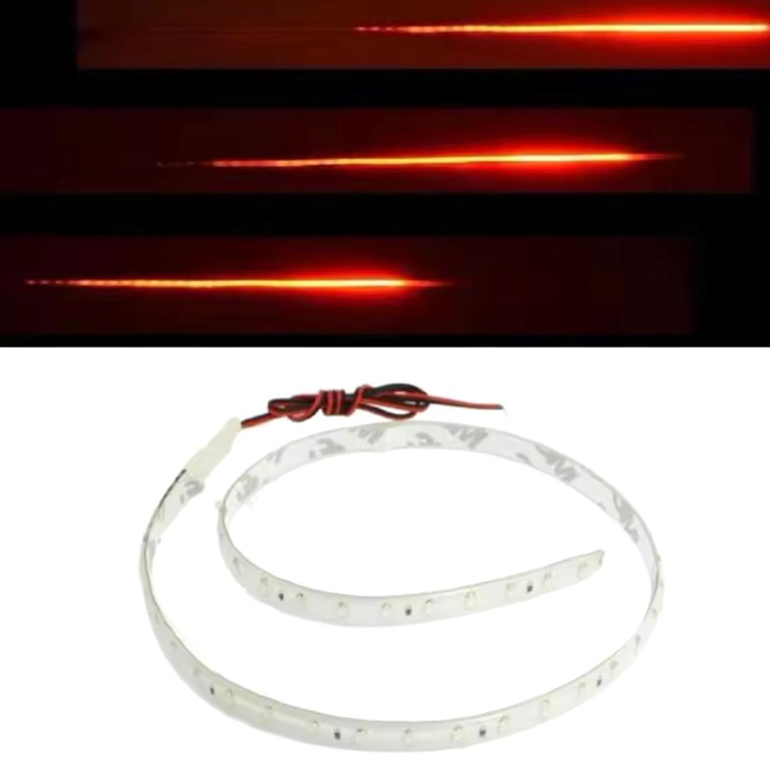 LEDテープ ナイトライダー風 流星 60cm 赤 レッド 12V 車 管理G3拍卖