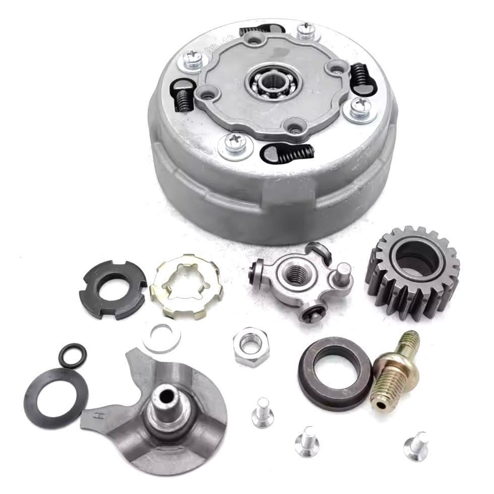 ホンダ カブ系 遠心強化クラッチキット モンキー ダックス シャリー リトルカブ 50cc 90cc 強化スプリング 17Tドライブギア付き 汎用管理J5拍卖
