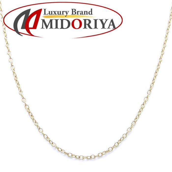 TIFFANY&Co. ティファニー チェーン ネックレス 40.5cm K18YG イエローゴールド レディース/294392【中古】拍卖