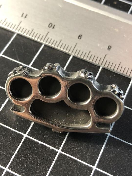 カイザーナックル★メリケン★コンチョ★ジャーマンシルバー拍卖