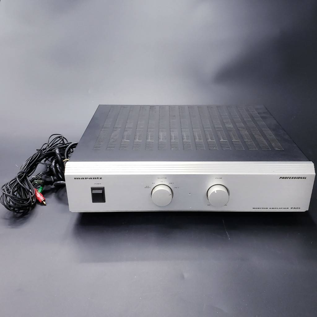 KIS/044874-1/30000/S113-62/【幕張】marantz PROFESSIONAL PA01/F1S マランツ プロフェッショナルシリーズ モニターアンプ拍卖