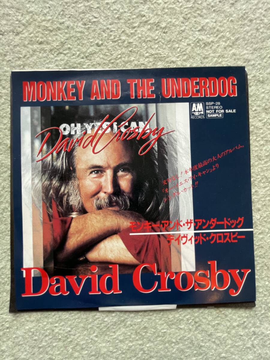 ⑮元バーズ~CSN&Yの天才シンガーソングライター、デヴィッド・クロスビーの希少な名曲シングル盤拍卖