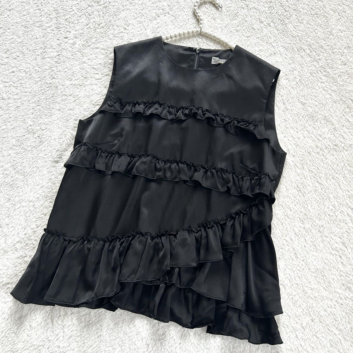 DAMA collection/ダーマコレクション フリル ノースリーブ タンクトップ 11拍卖