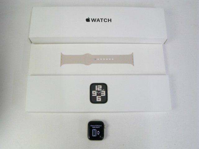 良品 Apple Watch SE2 GPS+LTE 40mm 32GB MNPH3J/A スターライト アルミニウム 【no5071】拍卖