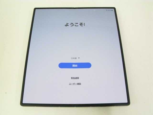 SIMフリー SAMSUNG Galaxy Z Fold6 SM-F955Q ネイビー 256GB 12GB 【M8448】拍卖