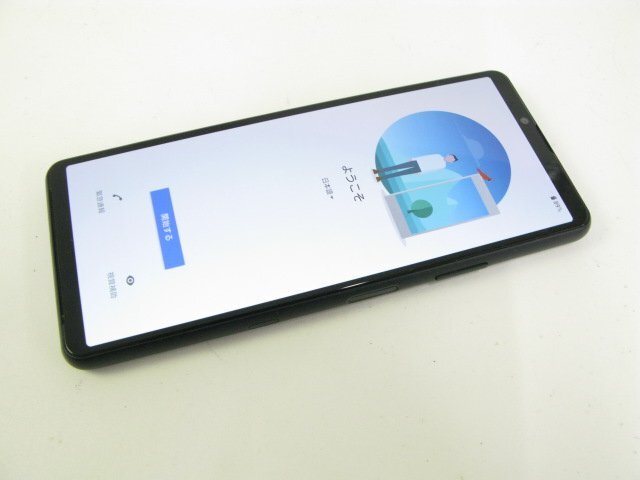 ワイモバイル Ymobile A102SO Xperia 10 III ブラック 【S0977】拍卖