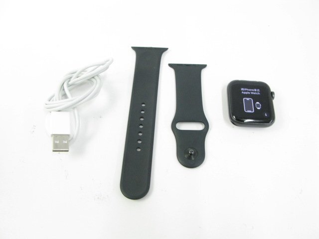 AppleWatch SE 44mm GPS 32GB MYDT2J/A A2352 スペースグレイアルミニウム【S1071】拍卖