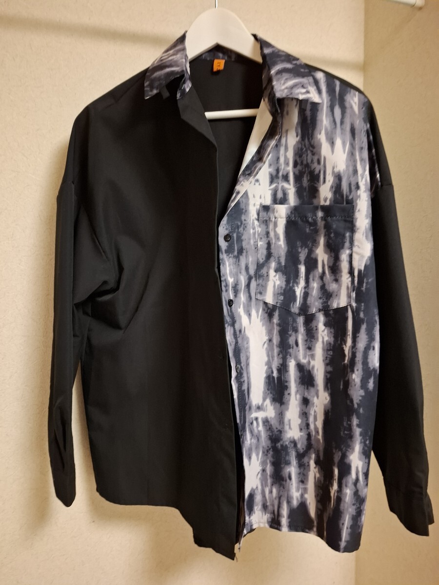 長袖シャツ ブラックsizeLめっちゃカッコいいですよ!お買い得です!格安!お役立てくださいませ。拍卖