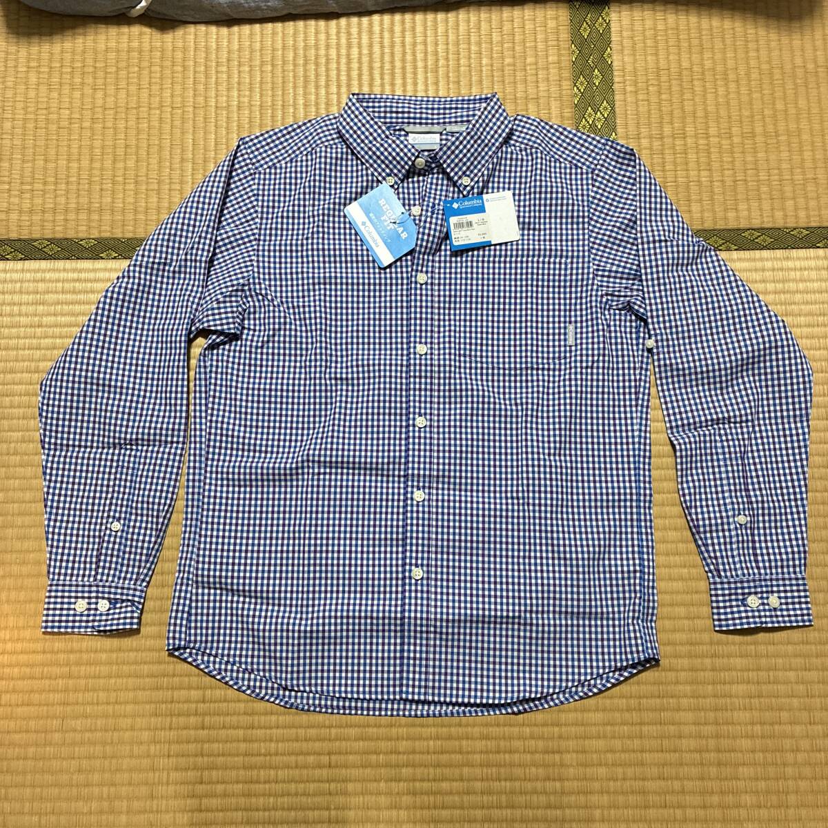 ②コロンビアcolumbia アラモレイクロングスリーブシャツ PM7779 L拍卖