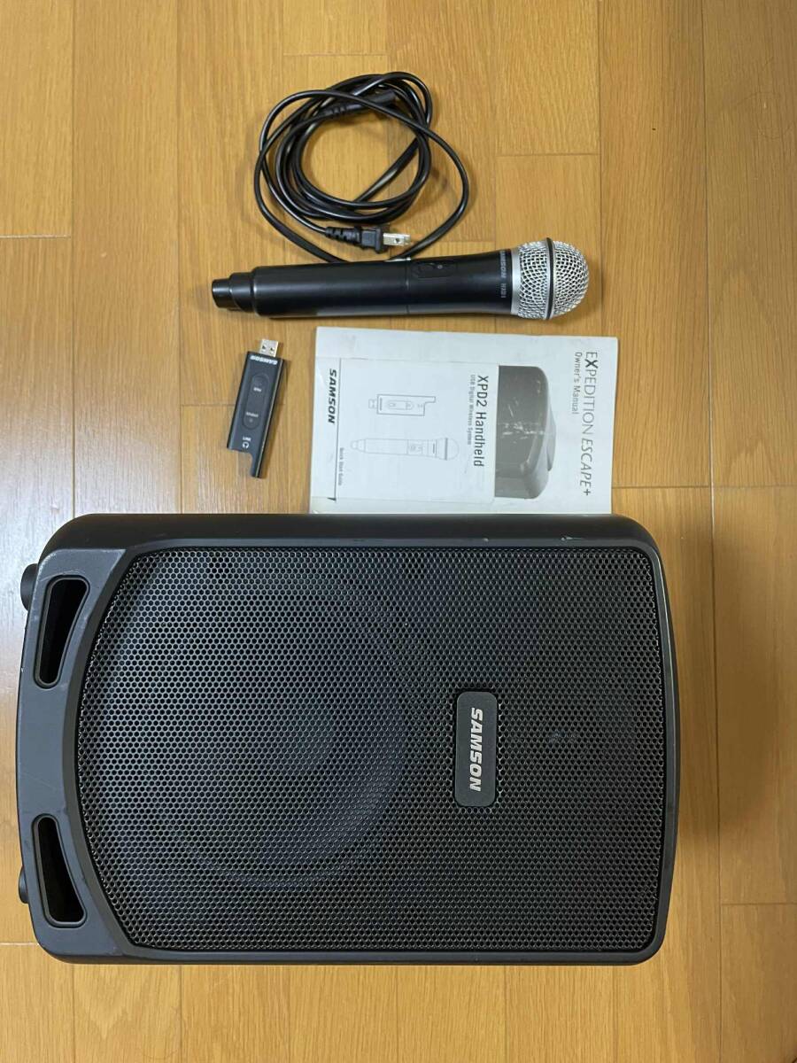 SOMSON EXPEDITION ESCAPE+ ワイヤレスマイクシステム XPD2Handheld 本体バッテリーなし 100V駆動のみ拍卖