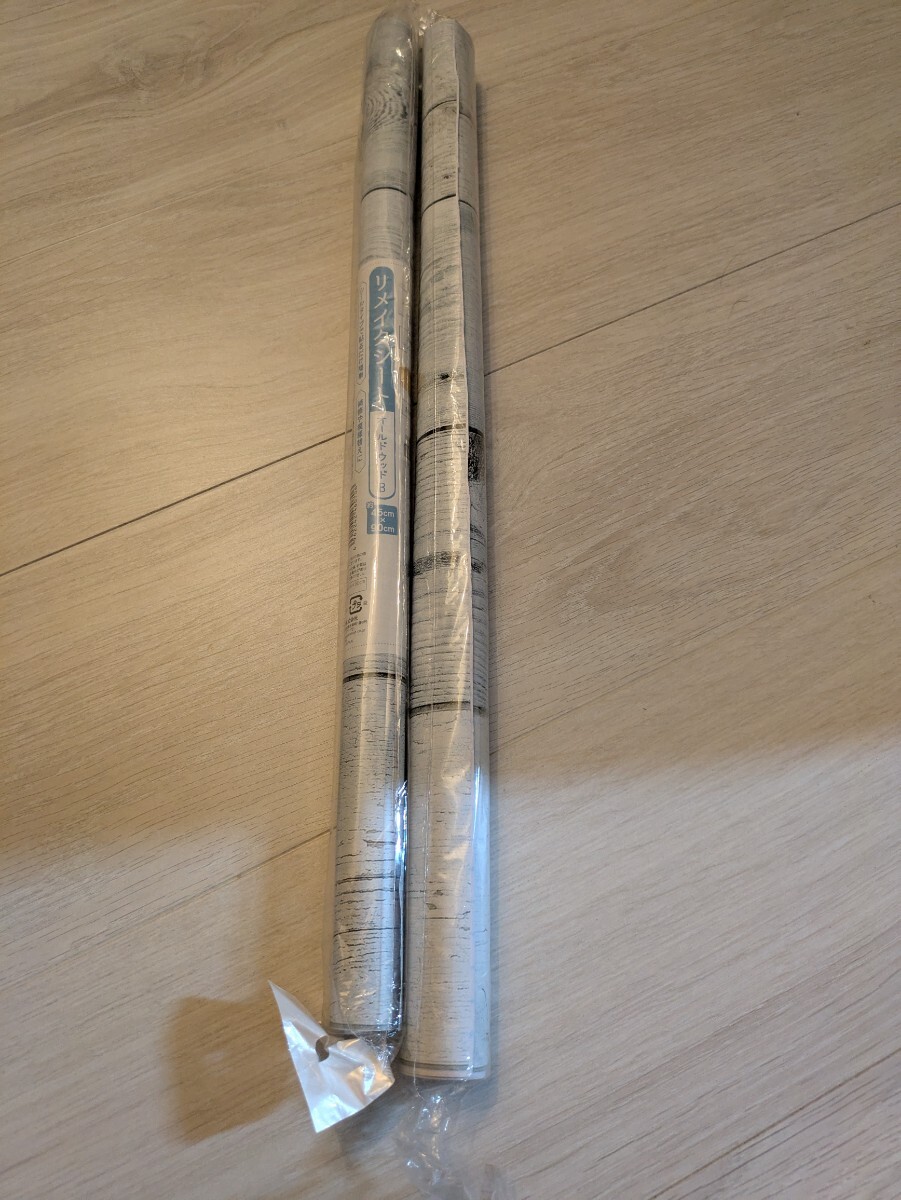 新品未使用 リメイクシート オールドウッドB 45×90 おまけつき DIY 拍卖