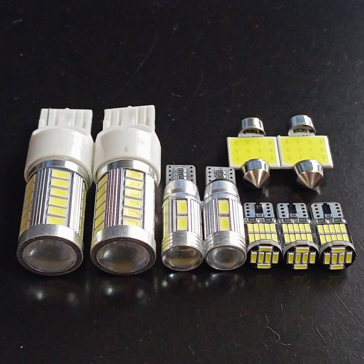 E25 キャラバン 爆光!LED ルームランプ バックランプ ナンバー灯 ポジション 9点セット ホワイト 日産 /33/10/26/t31拍卖