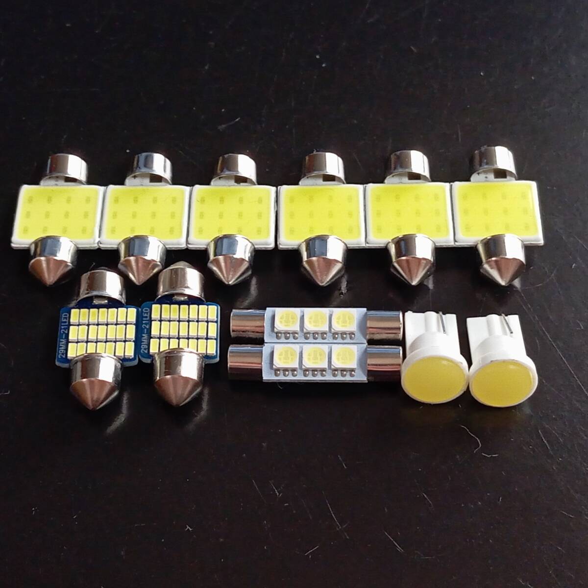 CV2W CV4W CV5W デリカD5 前期 爆光!T10 LED ルームランプ 12点セット ホワイト 三菱 /t31/t28/f3/c1拍卖