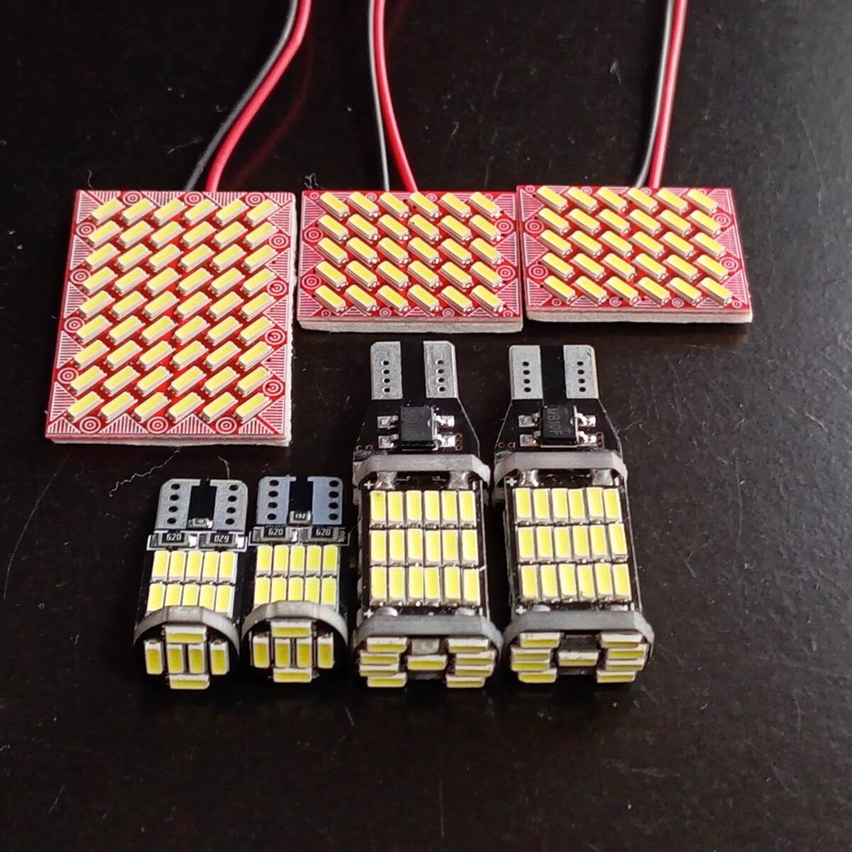 LA650S LA660S タント カスタム 超爆光! ルームランプ 7個セット T10 LED ホワイト ダイハツ /s54/s30/45/26拍卖