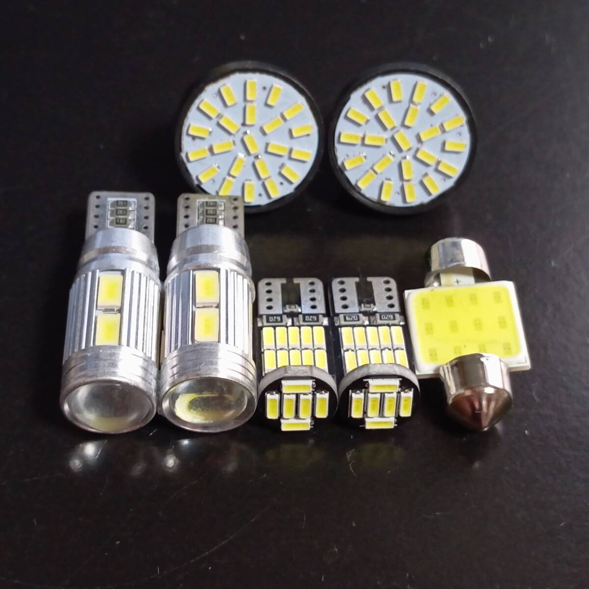 L880K コペン T10 LED ルームランプセット ポジション ナンバー灯 バックランプ 7個セット ホワイト ダイハツ /22/t31/10/26拍卖