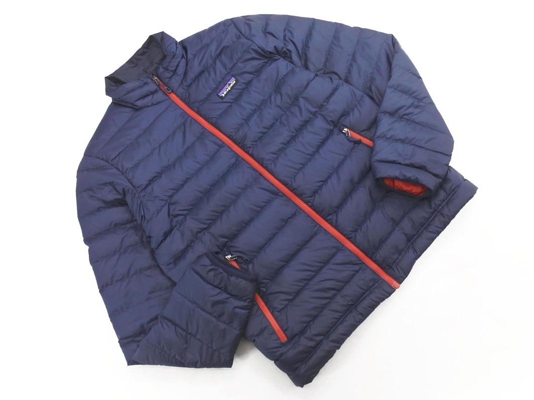 Patagonia パタゴニア 84674 M S Down Sweater ダウン ジャケット sizeS/紺 ◆■◎ ☆ fja1 メンズ拍卖