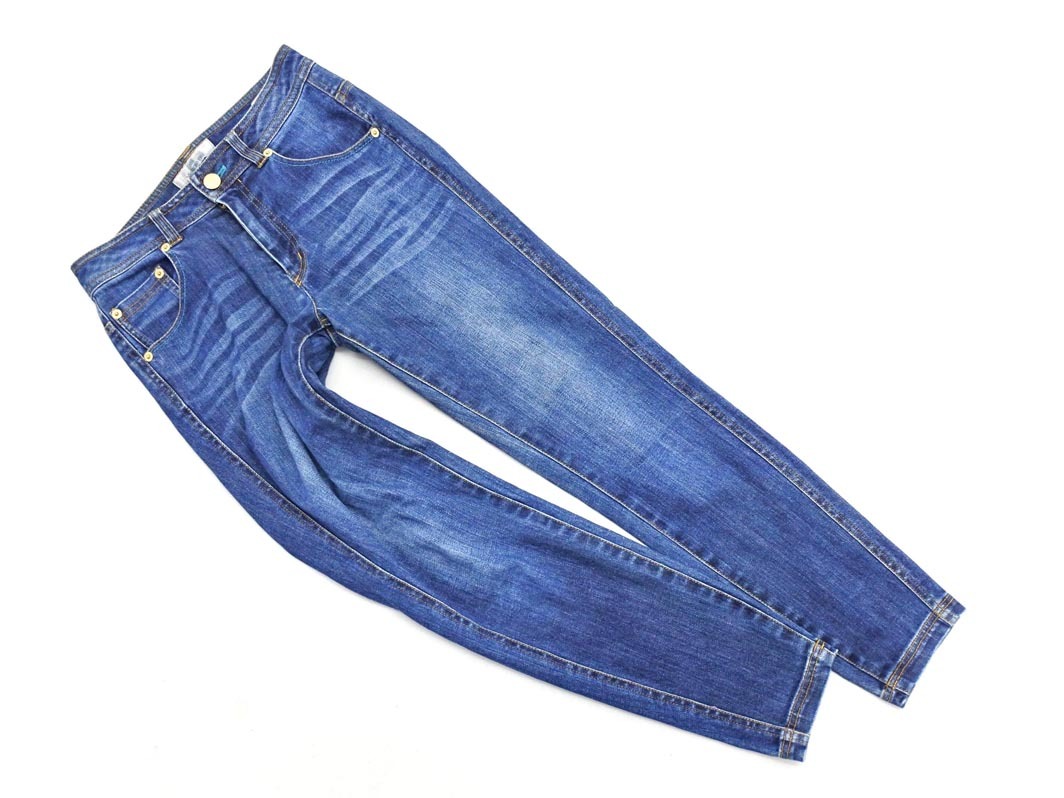 Viaggio Blu ビアッジョブルー スキニー デニムパンツ size0/青 ■■ ☆ fja7 レディース拍卖