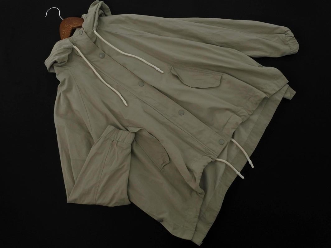 ZARA ザラ ワイド幅 フーディー ジャケット sizeL/グレー ◇■ ☆ fja8 レディース拍卖