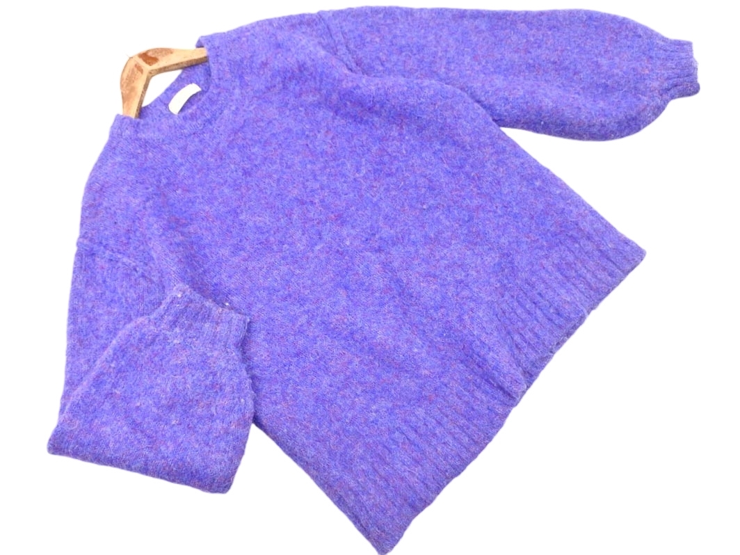 FREE’S MART フリーズマート ウール混 ミックス ニット セーター sizeF/紫 ◇■ ☆ fjb0 レディース拍卖