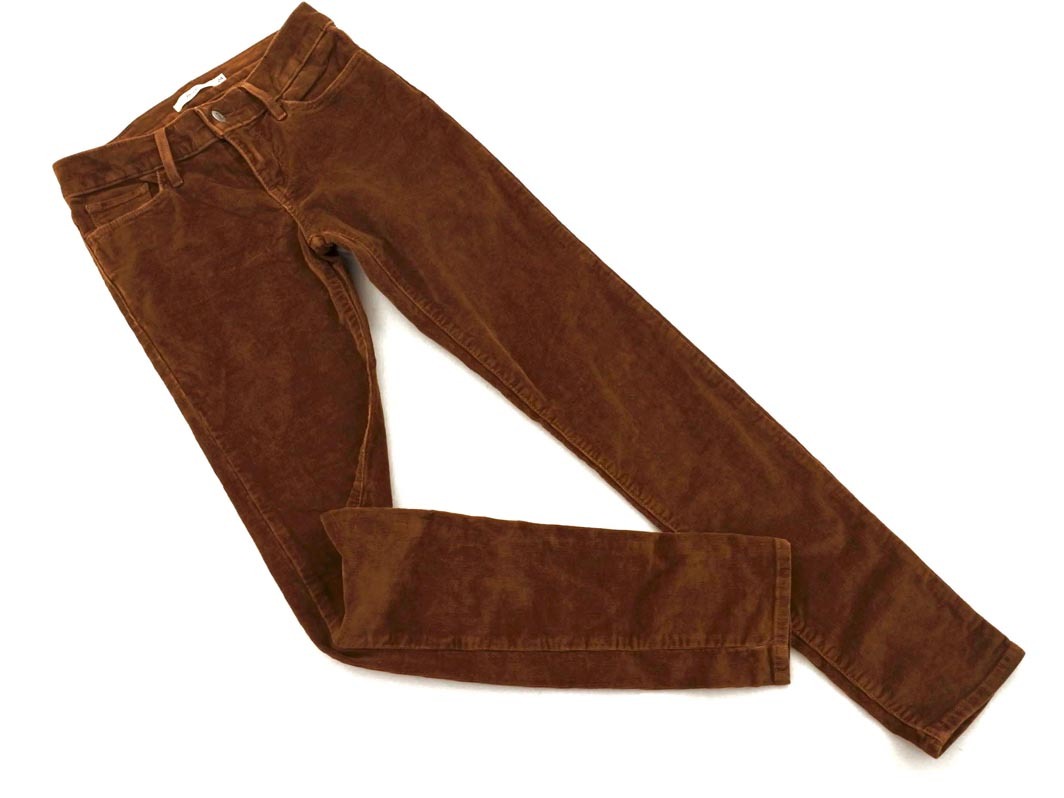 LEVI’S リーバイス コーデュロイ スキニー パンツ size24/キャメル ◇■ ☆ fja9 レディース拍卖