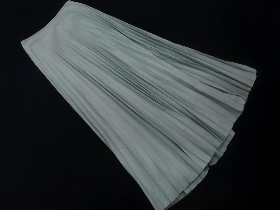 COMME CA DU MODE コム サ デ モード プリーツ スカート sizeM/グレー ■■ ☆ fja9 レディース拍卖