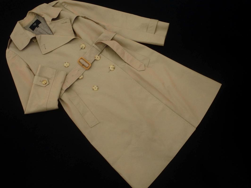 SHIPS Colors シップス カラーズ トレンチ コート sizeM/ベージュ ◇■ ☆ fjb4 レディース拍卖