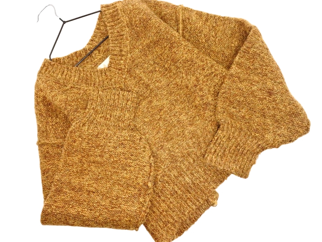 FREE’S MART フリーズマート バックリボン ニット セーター sizeF/ベージュ ◇■ ☆ fjb4 レディース拍卖