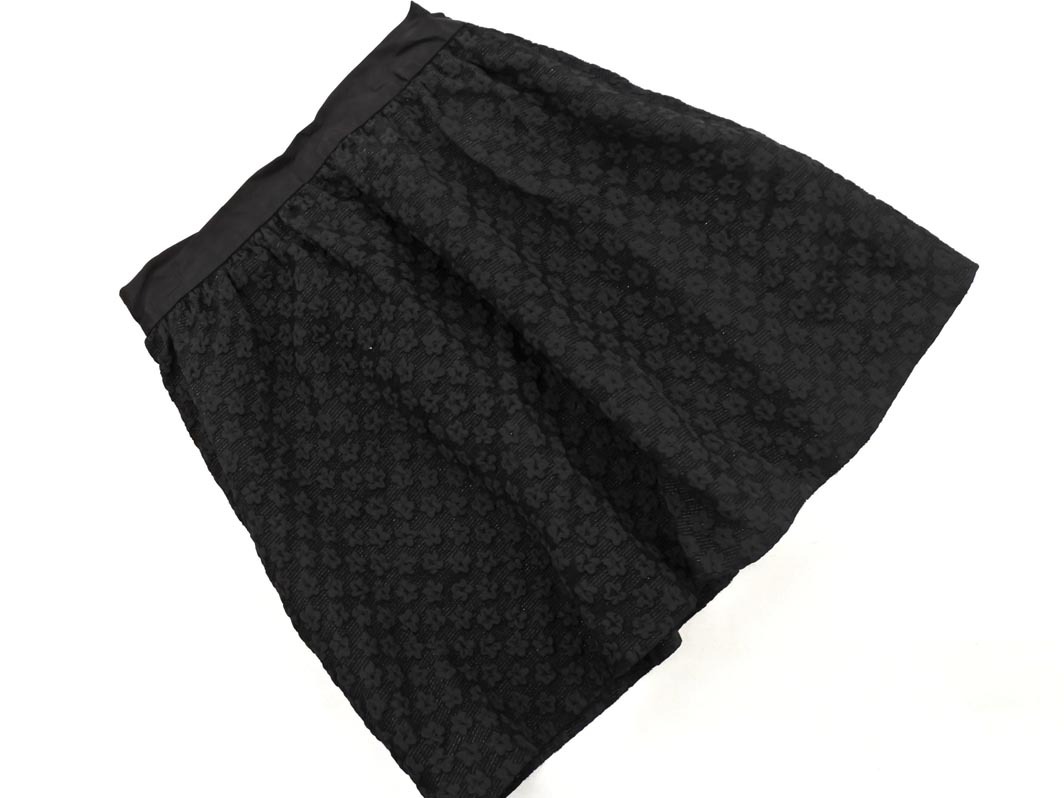 To b by agnes b トゥービーバイアニエスベー スカート size38/黒 ■■ ☆ fjb5 レディース拍卖